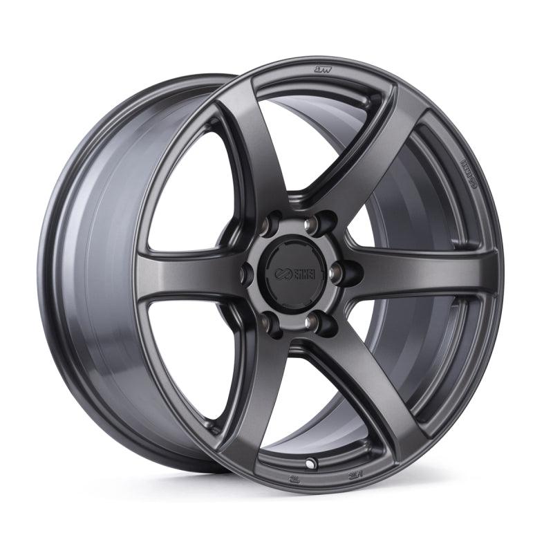 Enkei Cyclone 16x8 6x139.7 0mm Offset 106.1 Bore - Matte Gunmetal Wheel - Attacking the Clock Racing