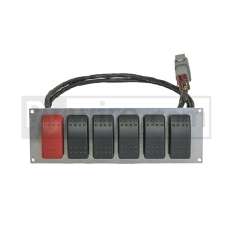 Rywire Switch Panel (6 Toggles / Will Not Work w/PDM Systems) - Attacking the Clock Racing