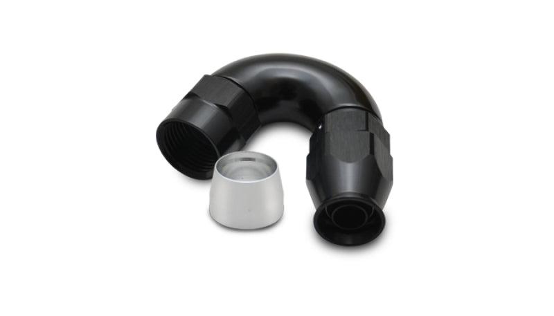 Vibrant -4AN 150 Degree Hose End Fitting for PTFE Lined Hose - Attacking the Clock Racing