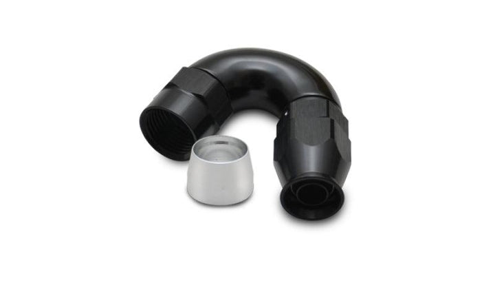 Vibrant -4AN 150 Degree Hose End Fitting for PTFE Lined Hose - Attacking the Clock Racing