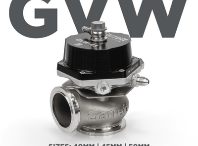 Garrett GVW-45 45mm Wastegate Kit - Black