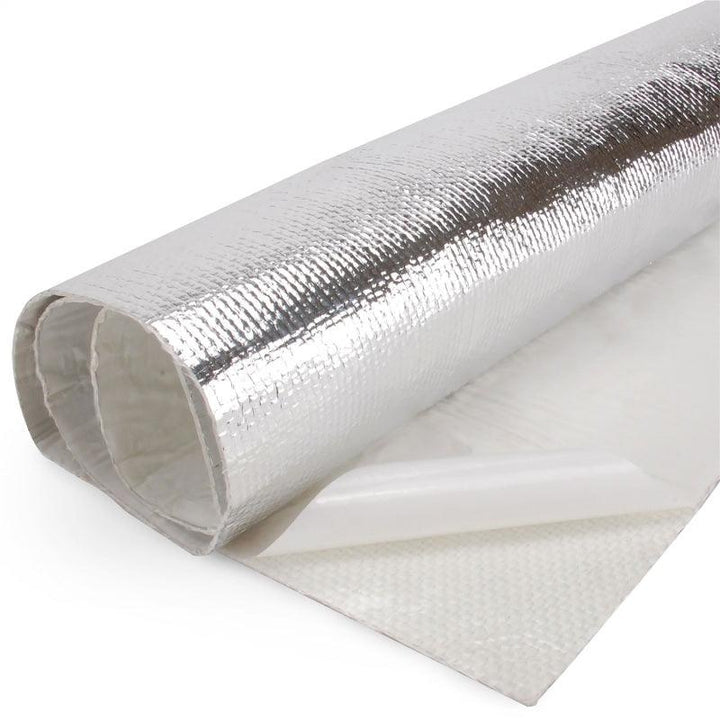 DEI Heat Screen 36in x 20in - Mylar Radiant Glass Fiber Matting w/Adhesive Backing - Attacking the Clock Racing