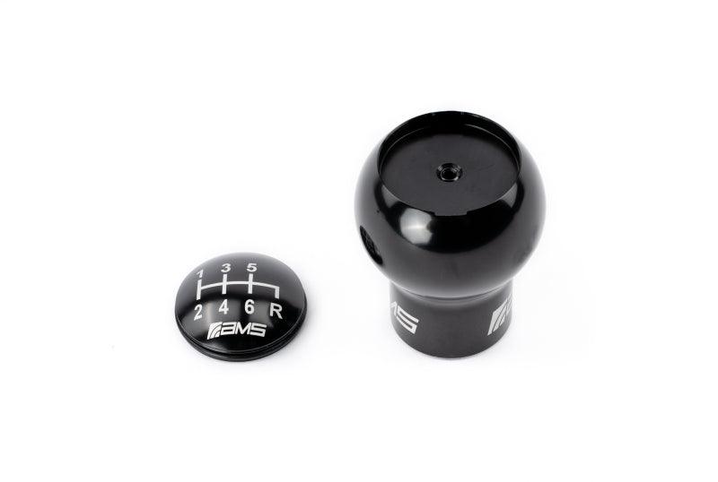 AMS Performance Subaru WRX/STi 6-Speed Billet Shift Knob (Incl Red, Black, & Gunmetal Cap) - Attacking the Clock Racing