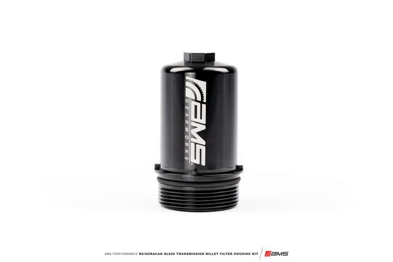 AMS Performance Huracan / R8 V10 DL800 Transmission Billet Filter Housing Kit (w/o OEM Filter) - Attacking the Clock Racing