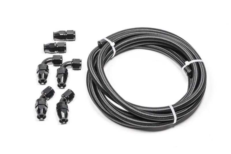 Radium Engineering 8AN Universal DIY PTFE Hose Kit - Black - Attacking the Clock Racing