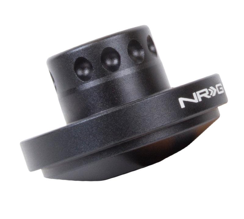 NRG Short Spline Adapter - Polaris RZR / Ranger (Secures w/OEM Lock Nut / Fits Quick Lock) - Black - Attacking the Clock Racing