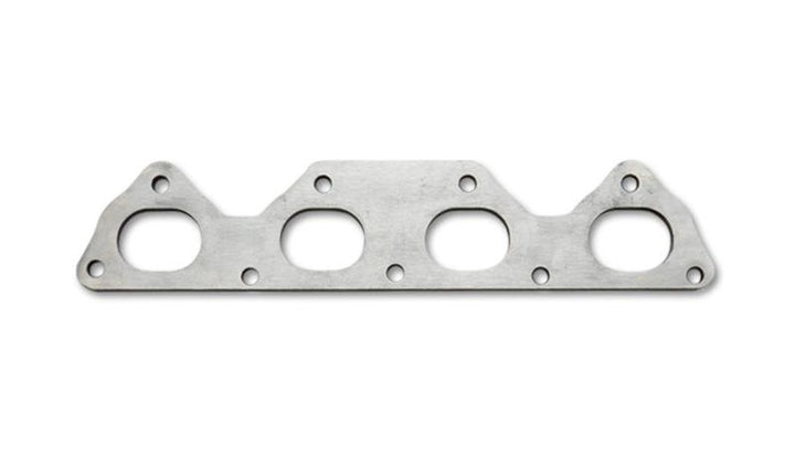 Vibrant Mild Steel Exhaust Manifold Flange for Honda/Acura B-Series motor 1/2in Thick - Attacking the Clock Racing