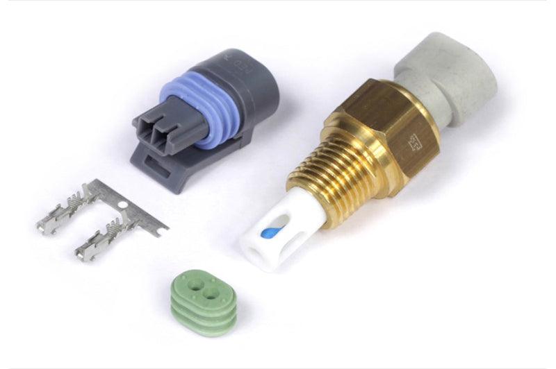 Haltech Nissan Z32 300ZX Air Temp Sensor 1/4 NPT Thread (Incl Delphi Plug & Pins) - Attacking the Clock Racing