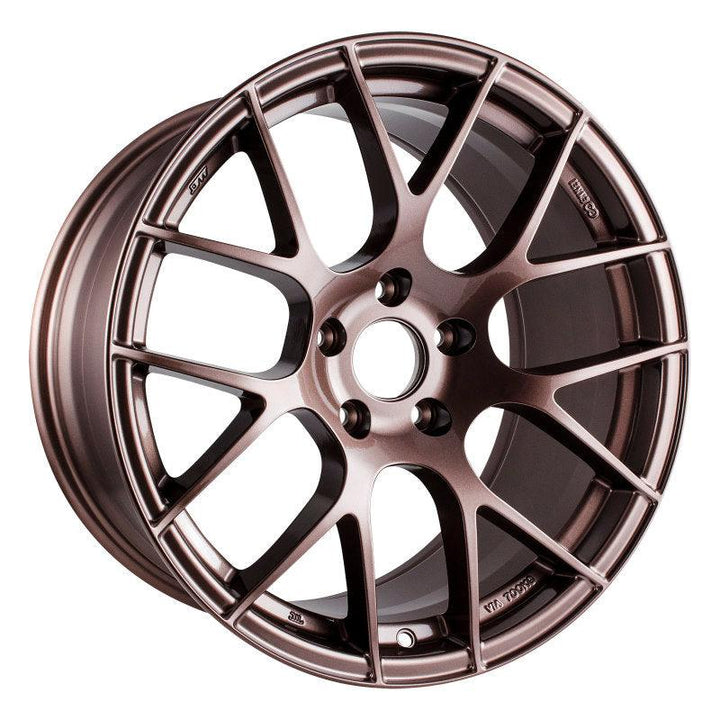 Enkei Raijin 18x9.5 35mm Offset 5x114.3 Bolt Pattern 72.6 Bore Dia Copper Wheel - Attacking the Clock Racing