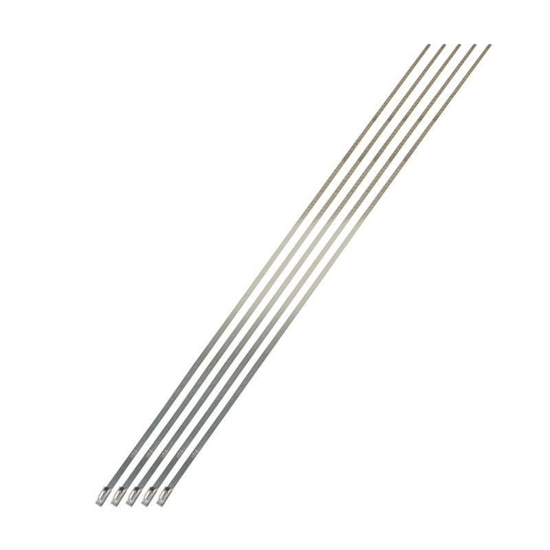 DEI Stainless Steel Locking Tie 14in - 5 per pack - Attacking the Clock Racing