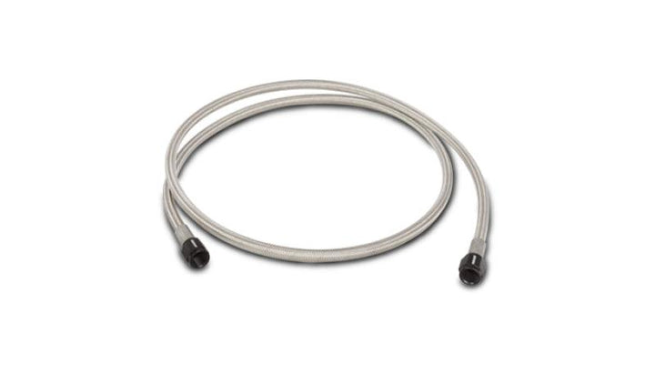 Vibrant Univ Oil Feed Kit 4ft Teflon lined S.S. hose with two -3AN female fittings preassembled - Attacking the Clock Racing