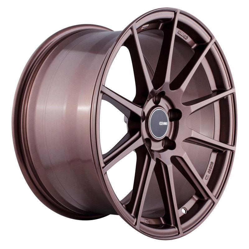 Enkei TS10 18x9.5 35mm Offset 5x114.3 Bolt Pattern 72.6mm Bore Dia Copper Wheel - Attacking the Clock Racing