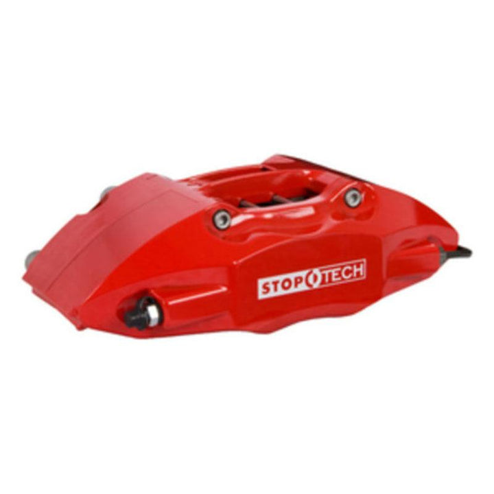 StopTech 02-06 Acura RSX Type S / 02-04 Honda Civic Type R Front Touring BBK w/ Red ST-41 Caliper - Attacking the Clock Racing