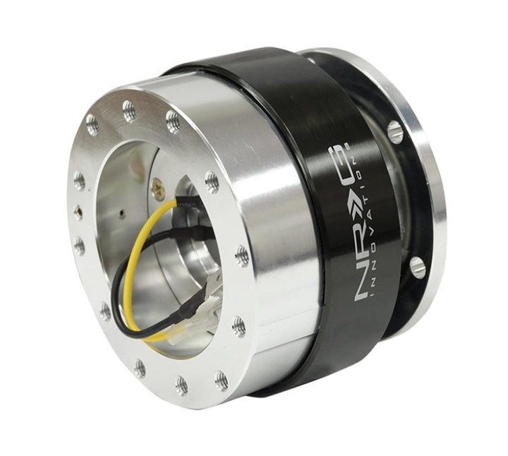 NRG Quick Release Gen 1.5 - Silver Body / Black Chrome Ring - Attacking the Clock Racing