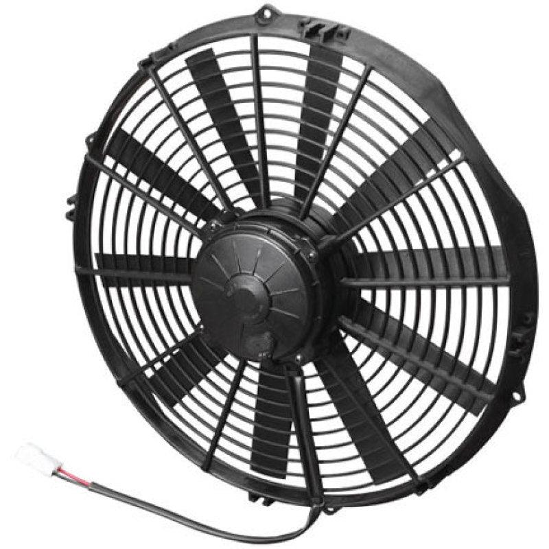 SPAL 1623 CFM 14in High Performance Fan - Pull/Straight (VA08-AP70/LL-23MA) - Attacking the Clock Racing