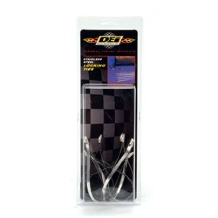 DEI Stainless Steel Locking Tie 8in - 8 per pack - Attacking the Clock Racing