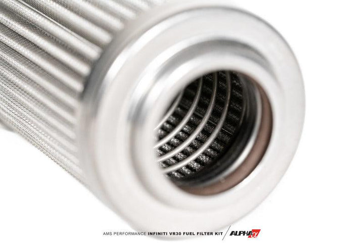 AMS Performance Infiniti Q50/Q60 Red Alpha Flex Fuel Filter Kit (Standalone / No AMS Flex Fuel Kit) - Attacking the Clock Racing