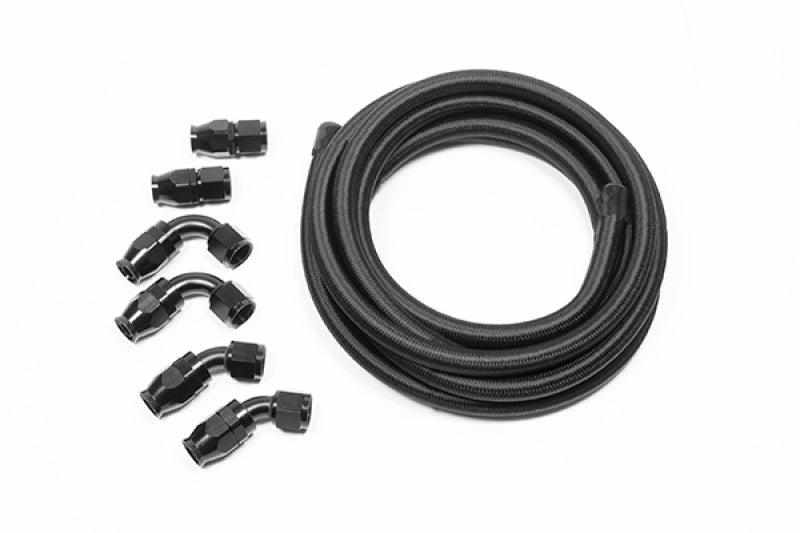 Radium Engineering 10AN Universal PTFE Hose Kit - Black - Attacking the Clock Racing