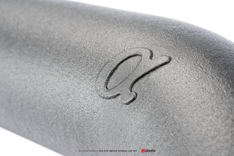 AMS Performance Nissan R35 GTR Omega Turbo Kit 3in Lower Intercooler Pipes - Attacking the Clock Racing