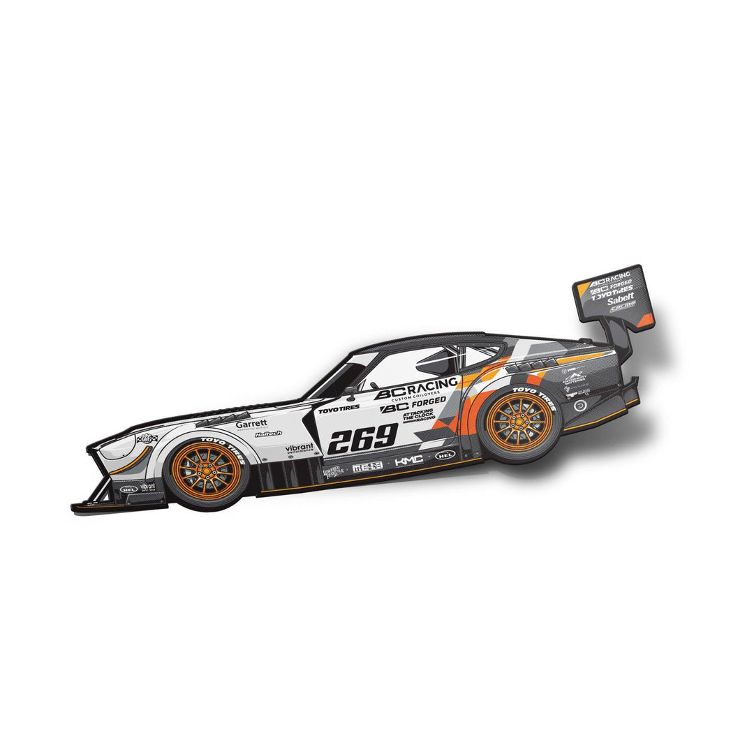 240Z Time Attack Sticker - Attacking the Clock Racing