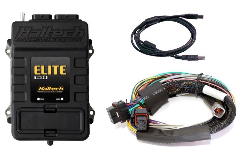 Haltech Elite 1500 Basic Universal Wire-In Harness ECU Kit - Attacking the Clock Racing