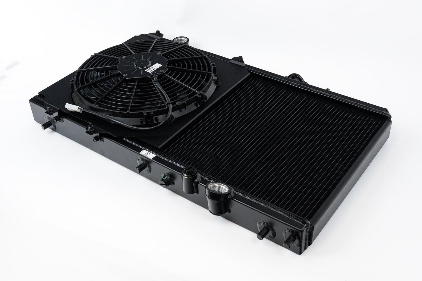 CSF - 2850KB K-Swap 92-00 Honda Civic / 94-01 Acura Integra All-Aluminum Radiator - Black - Attacking the Clock Racing
