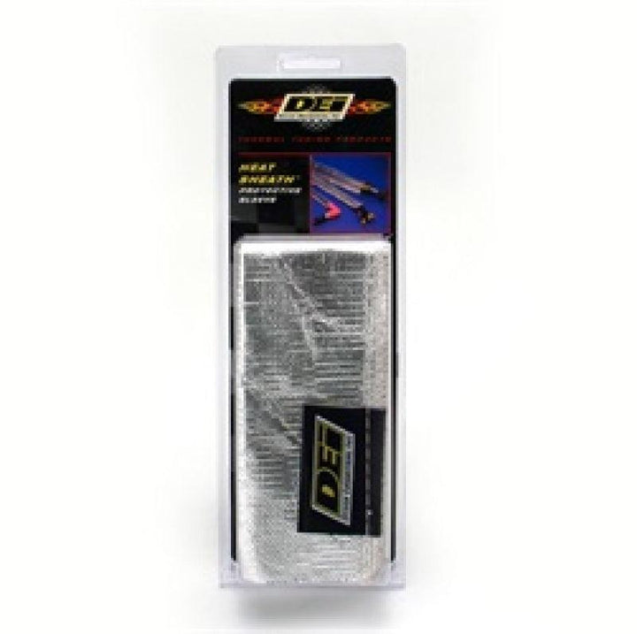 DEI Heat Sheath 1-1/4in I.D. x 3ft - Aluminized Sleeving - Sewn Edge - Attacking the Clock Racing