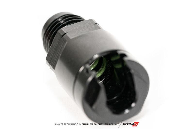 AMS Performance Infiniti Q50/Q60 Red Alpha Flex Fuel Filter Kit (For Use w/ AMS Flex Fuel Kit) - Attacking the Clock Racing