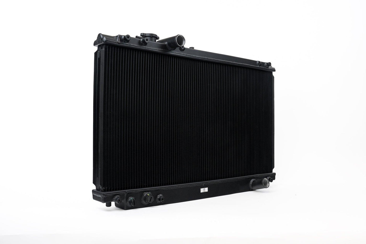 CSF -  93-98 Toyota A80 Supra (NA/TT) High-Performance All-Aluminum Radiator - Black - Attacking the Clock Racing