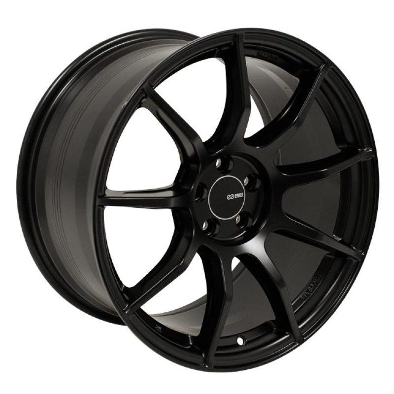 Enkei TS9 18x8.5 5x114.3 35mm Offset 72.6mm Bore Black - Attacking the Clock Racing