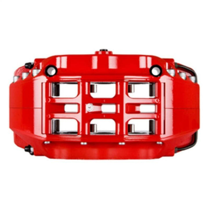 StopTech 08-13 Toyota Land Cruiser Front BBK w/ Red ST-65 Calipers Slotted 380x35mm Rotor - Attacking the Clock Racing