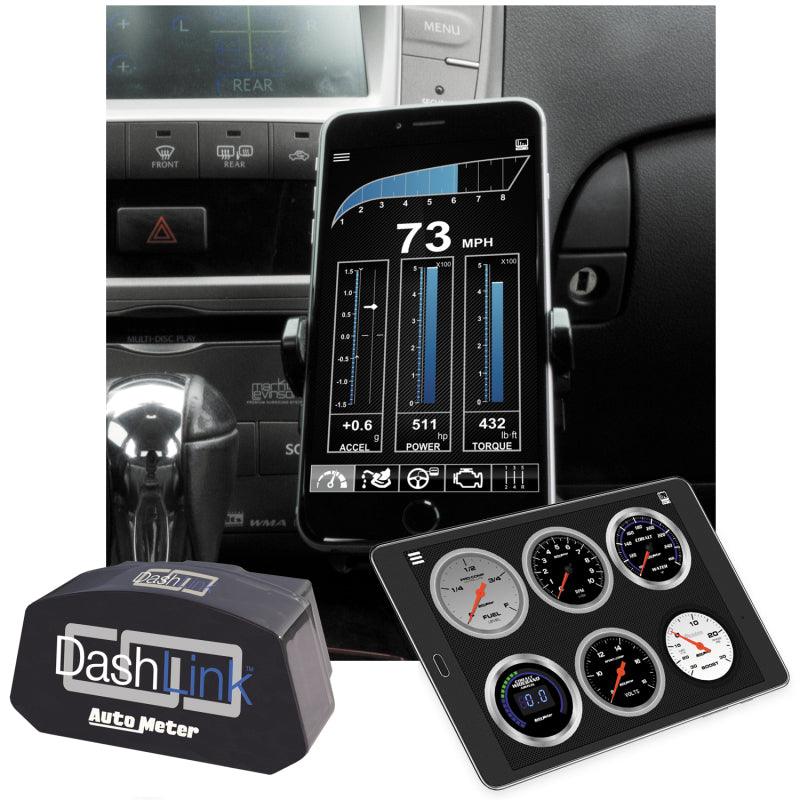 Autometer OBD-II Wireless Data Module Bluetooth DashLink for Apple IOS & Andriod Devices - Attacking the Clock Racing