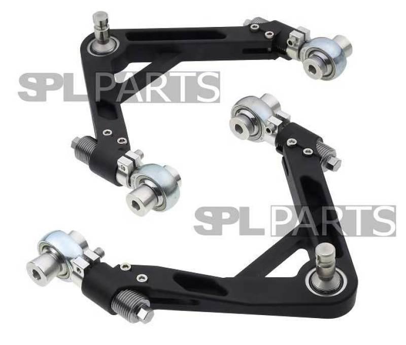 SPL Parts 2009+ Nissan 370Z Front Upper Camber/Caster Arms - Attacking the Clock Racing