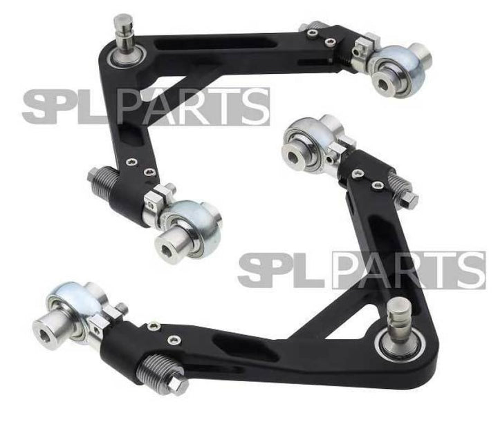SPL Parts 2009+ Nissan 370Z Front Upper Camber/Caster Arms - Attacking the Clock Racing