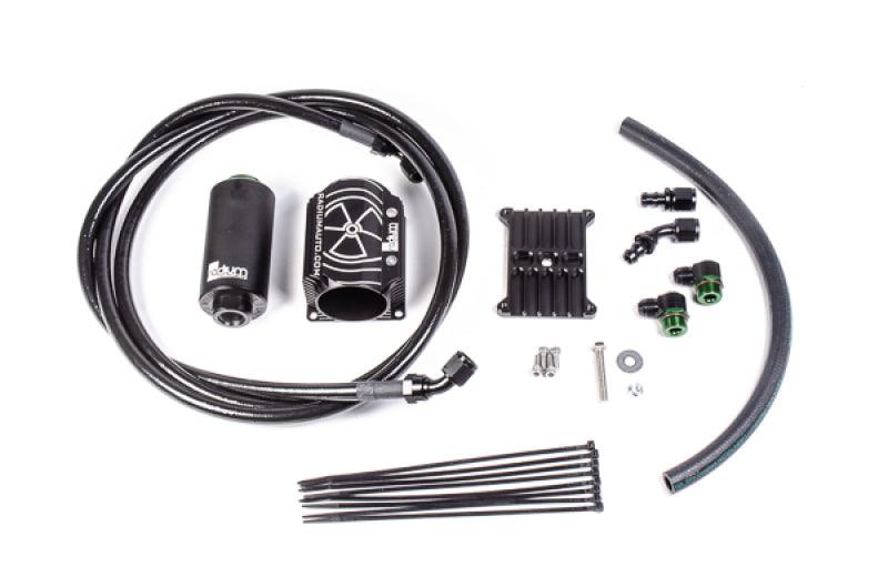 Radium Mazda RX-7 (FD) Fuel Hanger Surge Tank Feed - Microglass Filter - Attacking the Clock Racing