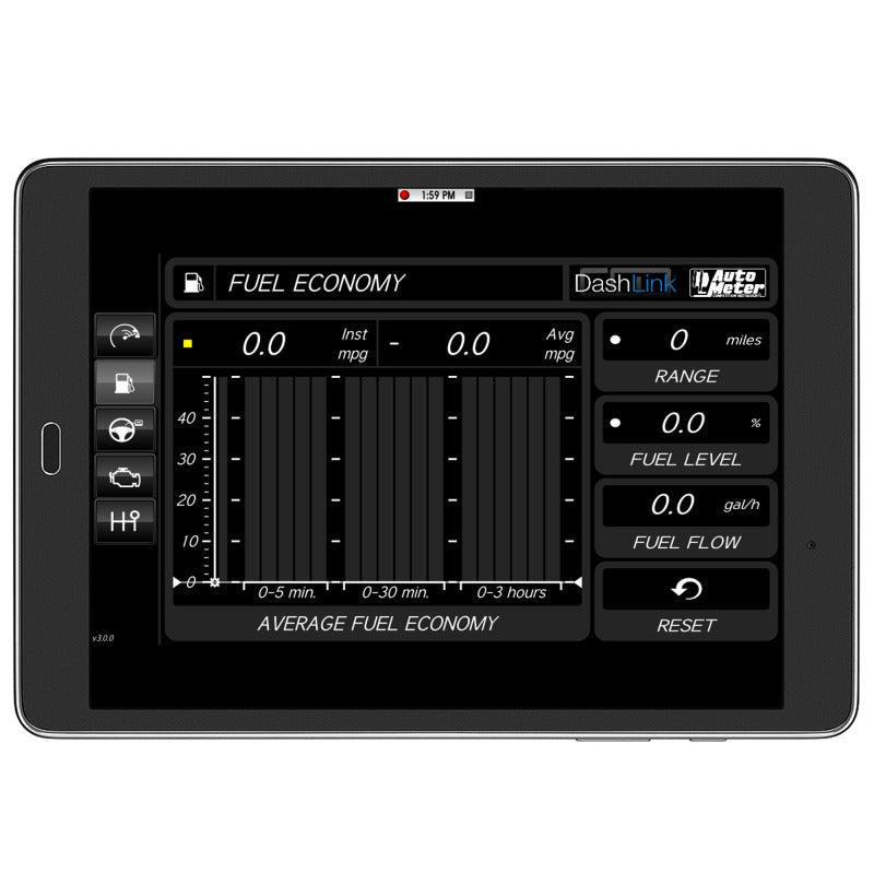 Autometer OBD-II Wireless Data Module Bluetooth DashLink for Apple IOS & Andriod Devices - Attacking the Clock Racing