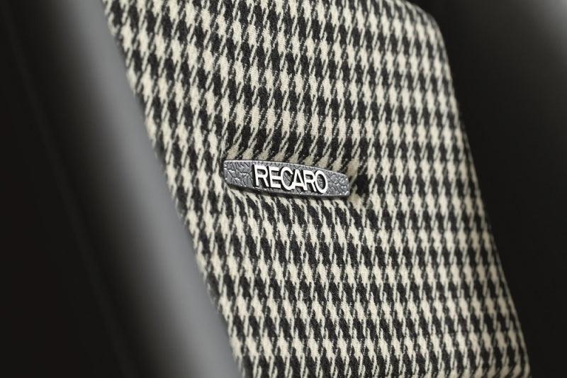 Recaro Classic Pole Position ABE Seat - Black Leather/Pepita Fabric - Attacking the Clock Racing