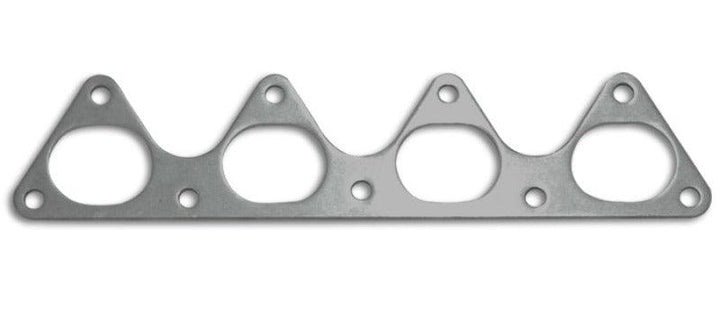 Vibrant T304 SS Exhaust Manifold Flange for Honda/Acura D-series motor 3/8in Thick - Attacking the Clock Racing