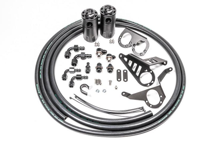 Dual Catch Can Kit, MK4 Supra, Fluid Lock / 1994-2002 Toyota Supra (all versions) - Attacking the Clock Racing