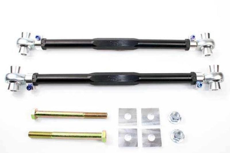 SPL Parts 06-13 BMW 3 Series/1 Series (E9X/E8X) Rear Toe Links w/Eccentric Lockouts (Excl M Models) - Attacking the Clock Racing