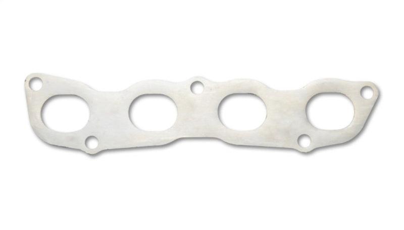 Vibrant Mild Steel Exhaust Manifold Flange for Honda/Acura K-Series motor 1/2in Thick - Attacking the Clock Racing
