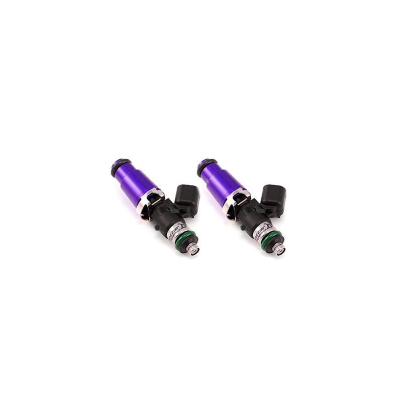 Injector Dynamics 2600-XDS Injectors - 60mm Length - 14mm Purple Top - 14mm Lower O-Ring (Set of 2) - Attacking the Clock Racing