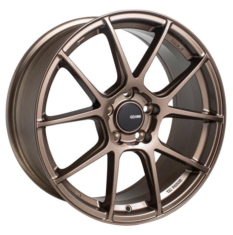 Enkei TS-V 18x9.5 5x114.3 38mm Offset 72.6mm Bore Bronze Wheel - Attacking the Clock Racing