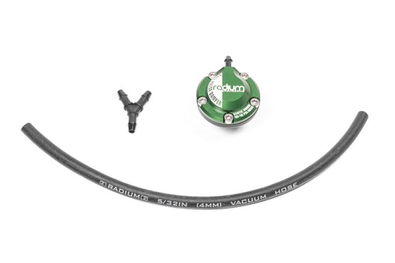 Radium Engineering Fuel Pulse Damper - R 8AN ORB - Swivel - Attacking the Clock Racing