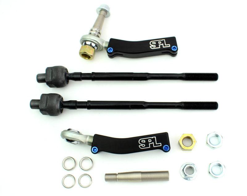 SPL Parts 89-05 Mazda Miata (NA/NB) Tie Rod Ends (Bumpsteer Adjustable/Manual Rack Only) - Attacking the Clock Racing