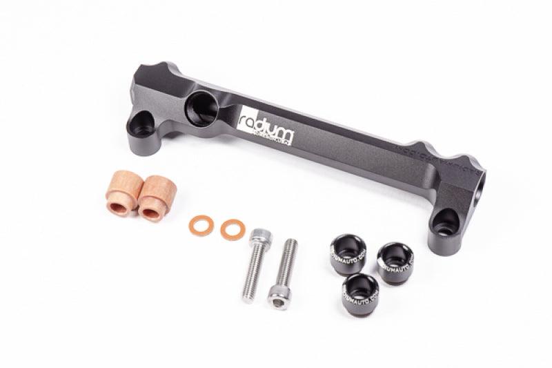 Radium Engineering Mazda 20B-REW Primary Top Feed Conversion Fuel Rail - Attacking the Clock Racing