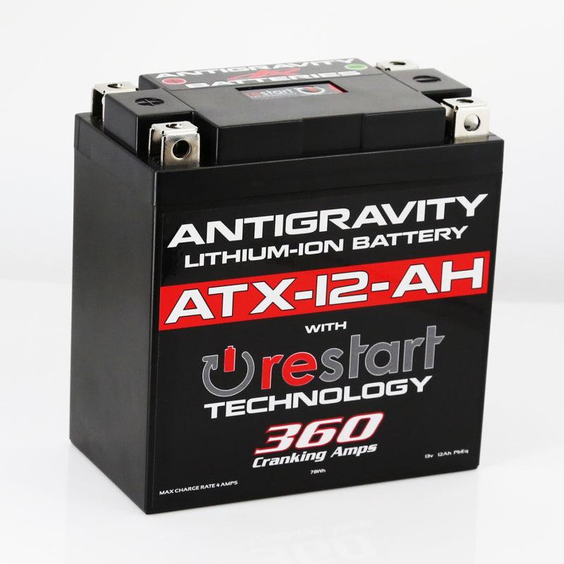 Antigravity YTX12B-BS Lithium Battery w/Re-Start - Attacking the Clock Racing