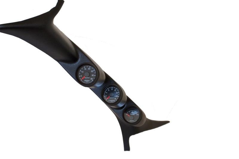 Autometer 99-07 Ford Powerstroke/SD Black Triple Pillar Gauge Kit - Attacking the Clock Racing
