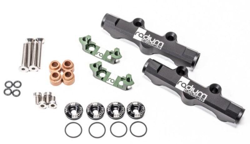 Radium Subaru EJ V1-2 Top Feed Conversion Fuel Rails V1-2 - Attacking the Clock Racing