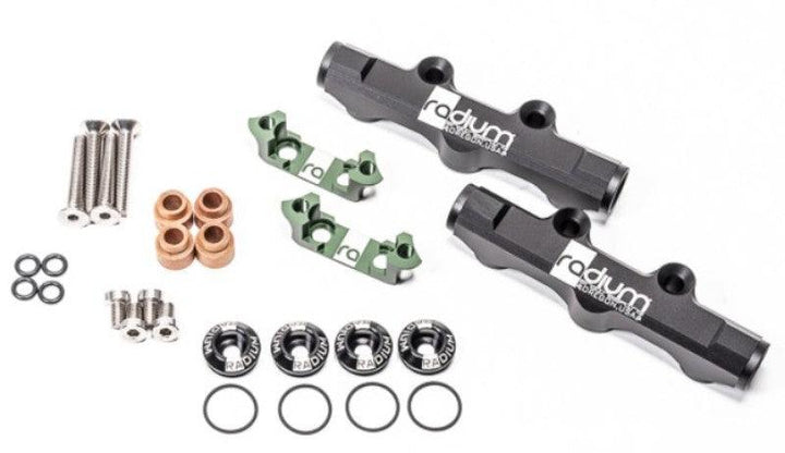 Radium Subaru EJ V1-2 Top Feed Conversion Fuel Rails V1-2 - Attacking the Clock Racing